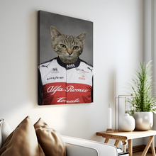 Load image into Gallery viewer, The Alfa Romeo F1 Driver - Canvas