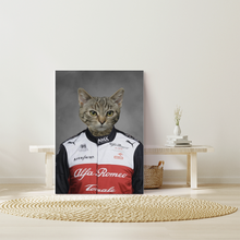 Load image into Gallery viewer, The Alfa Romeo F1 Driver - Canvas