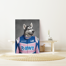 Load image into Gallery viewer, The Alpine F1 Driver - Canvas Print