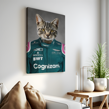 Load image into Gallery viewer, The Aston Martin F1 Driver - Canvas Print