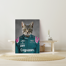 Load image into Gallery viewer, The Aston Martin F1 Driver - Canvas Print