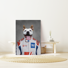 Load image into Gallery viewer, The Haas F1 Driver - Canvas Print