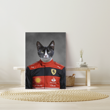 Load image into Gallery viewer, The Ferrari F1 Driver - Canvas Print