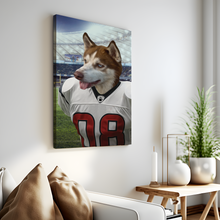 Load image into Gallery viewer, The Football Player - Canvas Print