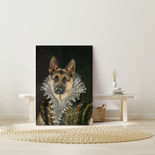 Load image into Gallery viewer, The Green Princess - Canvas Print