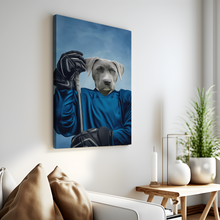 Load image into Gallery viewer, The Hockey Player - Canvas Print