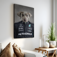 Load image into Gallery viewer, The Mercedes F1 Driver - Canvas Print