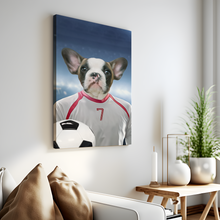 Load image into Gallery viewer, The Soccer Player - Canvas Print