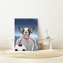 Load image into Gallery viewer, The Soccer Player - Canvas Print