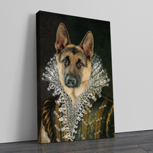 Load image into Gallery viewer, The Green Princess - Canvas Print
