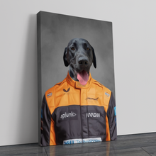 Load image into Gallery viewer, The McLaren F1 Driver - Canvas Print