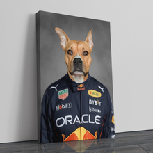 Load image into Gallery viewer, The Red Bull F1 Driver - Canvas Print