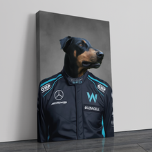 Load image into Gallery viewer, The Williams F1 Driver - Canvas Print