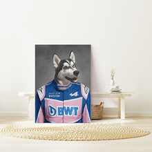 Load image into Gallery viewer, The Alpine F1 Driver - Canvas Print
