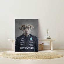 Load image into Gallery viewer, The Mercedes F1 Driver - Canvas Print
