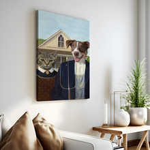 Load image into Gallery viewer, The American Gothic - Canvas Print
