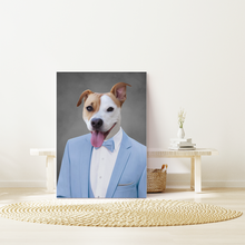 Load image into Gallery viewer, The Blue Tuxedo - Canvas Print
