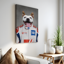 Load image into Gallery viewer, The Haas F1 Driver - Canvas Print
