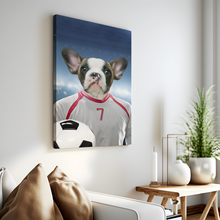 Load image into Gallery viewer, The Soccer Player - Canvas Print
