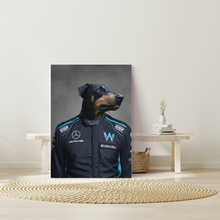 Load image into Gallery viewer, The Williams F1 Driver - Canvas Print
