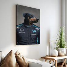 Load image into Gallery viewer, The Williams F1 Driver - Canvas Print
