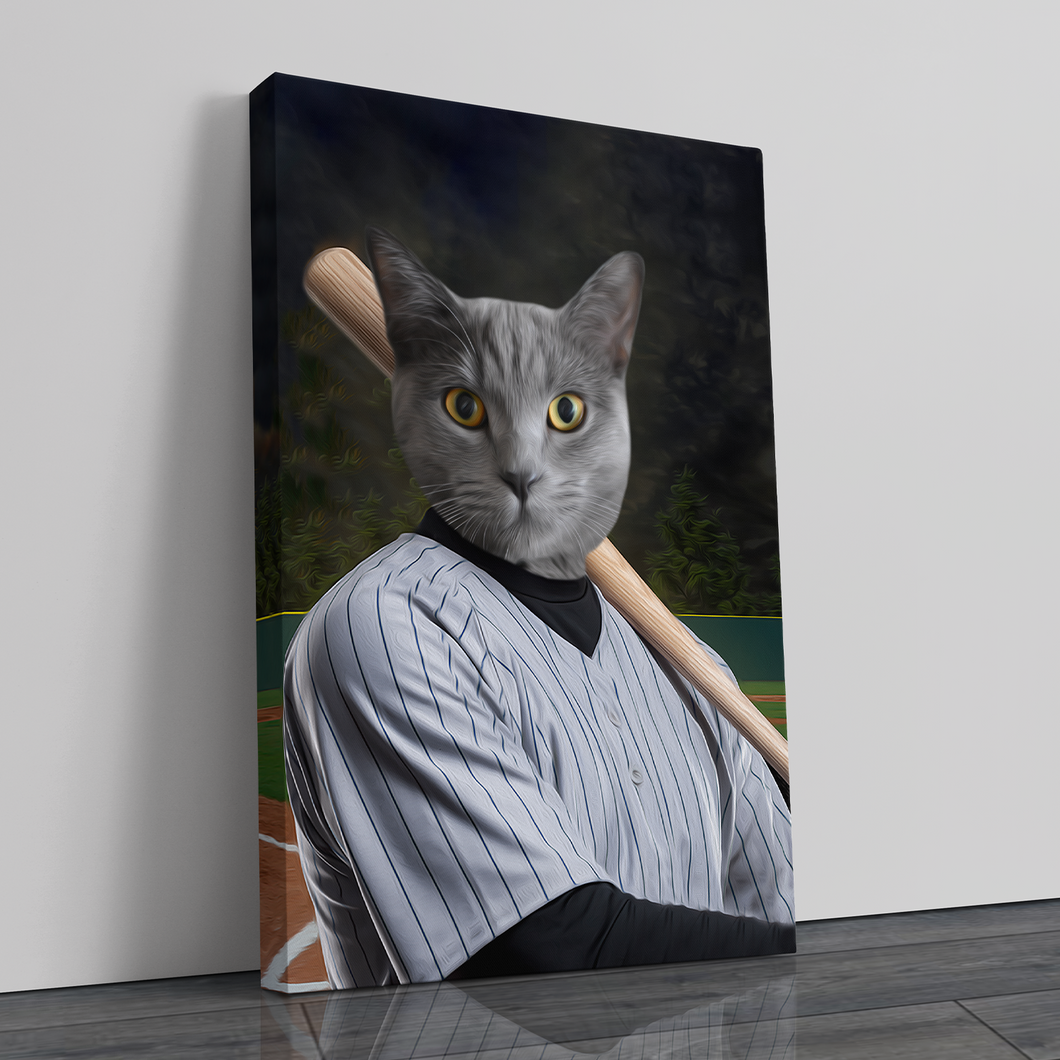 The Baseball Player - Canvas Print