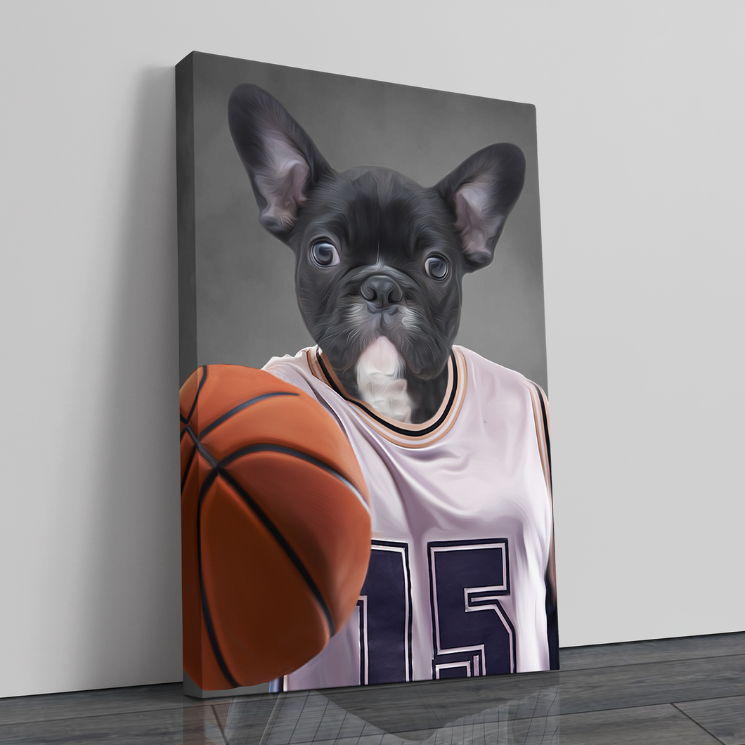 The Basketball Player - Canvas Print