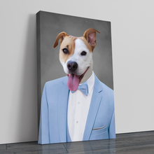 Load image into Gallery viewer, The Blue Tuxedo - Canvas Print
