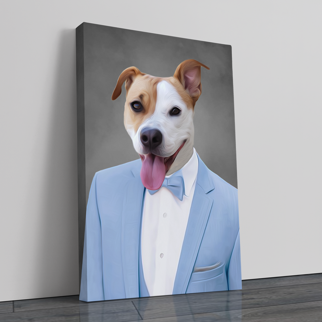 The Blue Tuxedo - Canvas Print