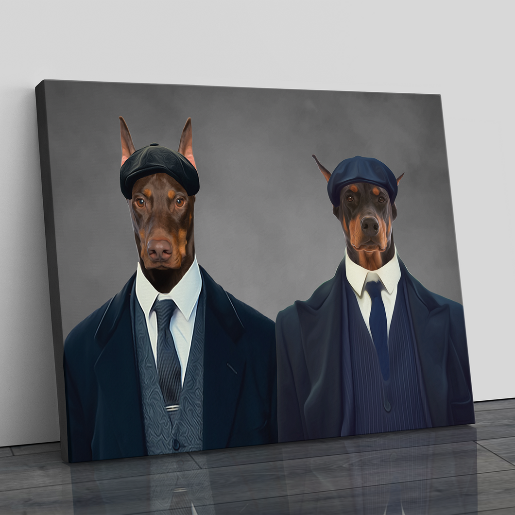The Peaky Blinders Duo - Canvas Print