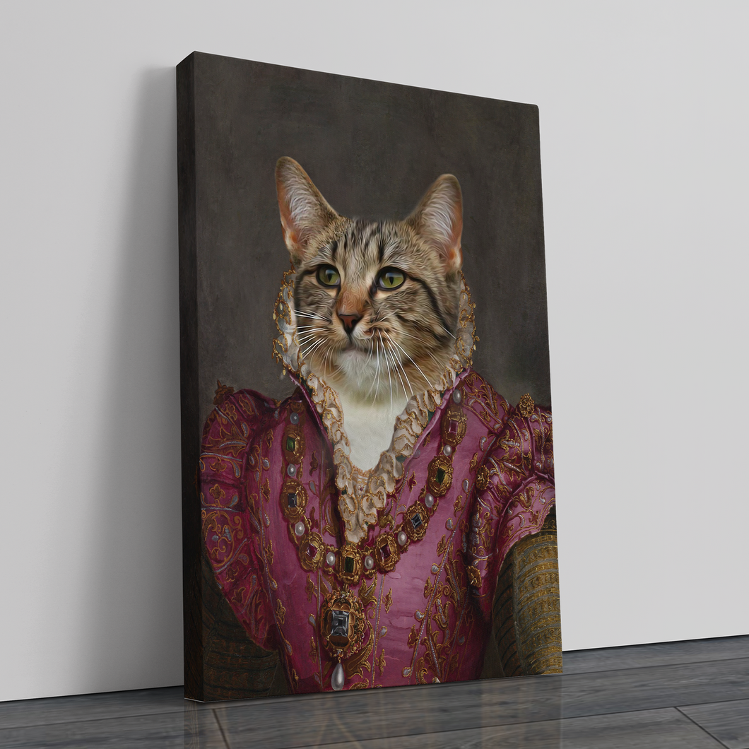 The Red Princess - Canvas Print