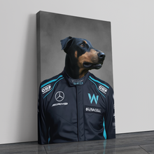 Load image into Gallery viewer, The Williams F1 Driver - Canvas Print
